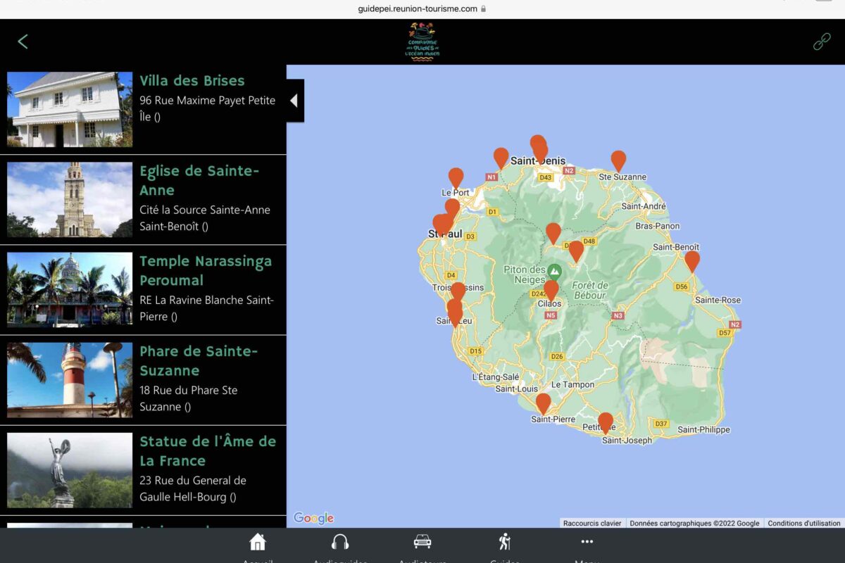 application guide péi, île de la réunion