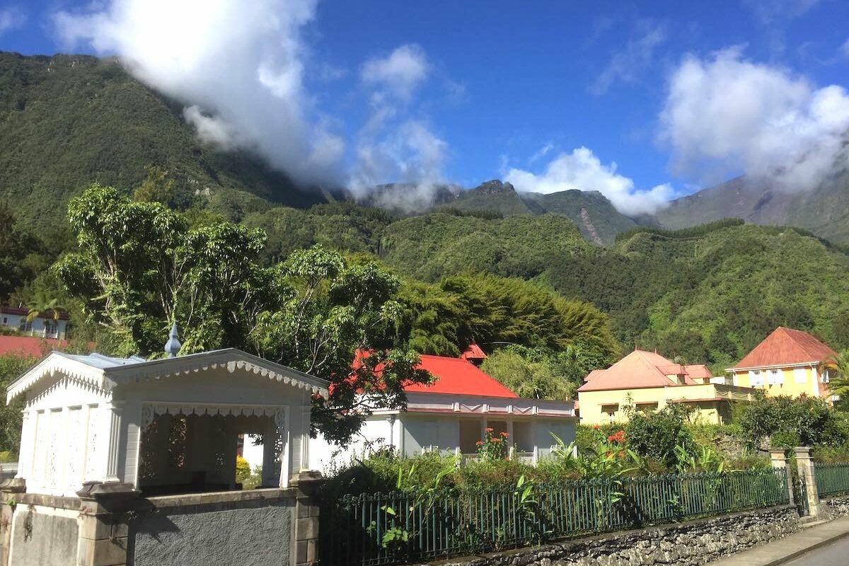 Le village de Hell-Bourg, à Salazie, sur l'île de La Réunion